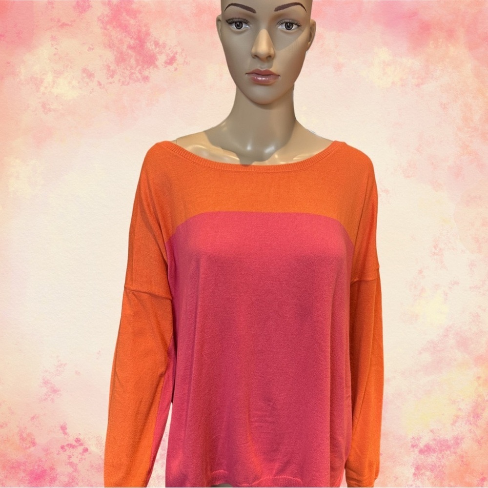 Peyton Colorblock Sweater NWOT XL